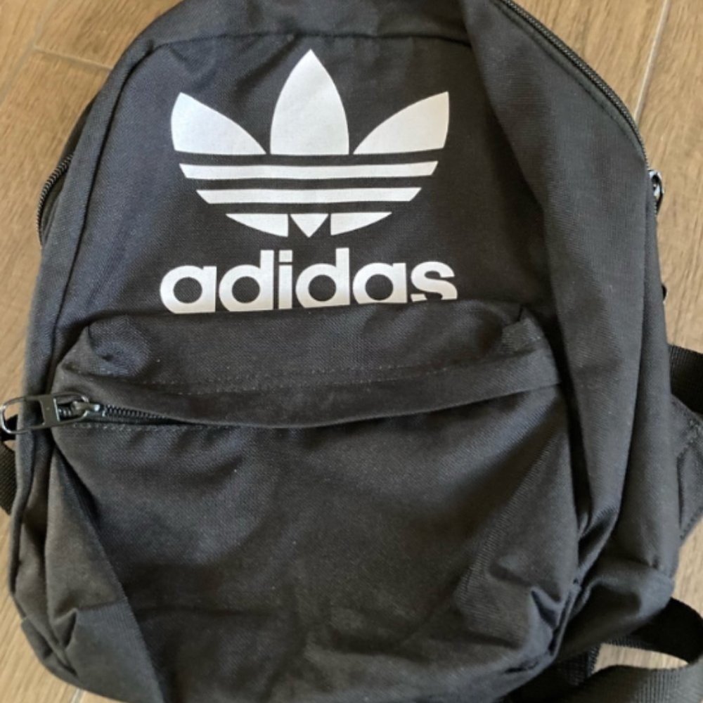 Small Black Adidas Backpack Purse